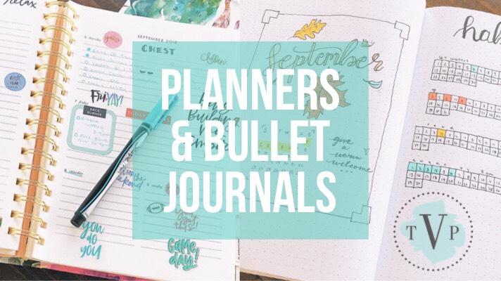 How to Get Organized: Bullet Journals & Planners - The Vitality Place